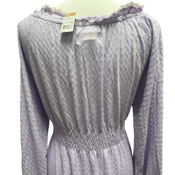 NWT Whispers Long Nightgown Women’s Large Prairie Feminine Maxi Gown Cottagecore - Picture 5 of 16